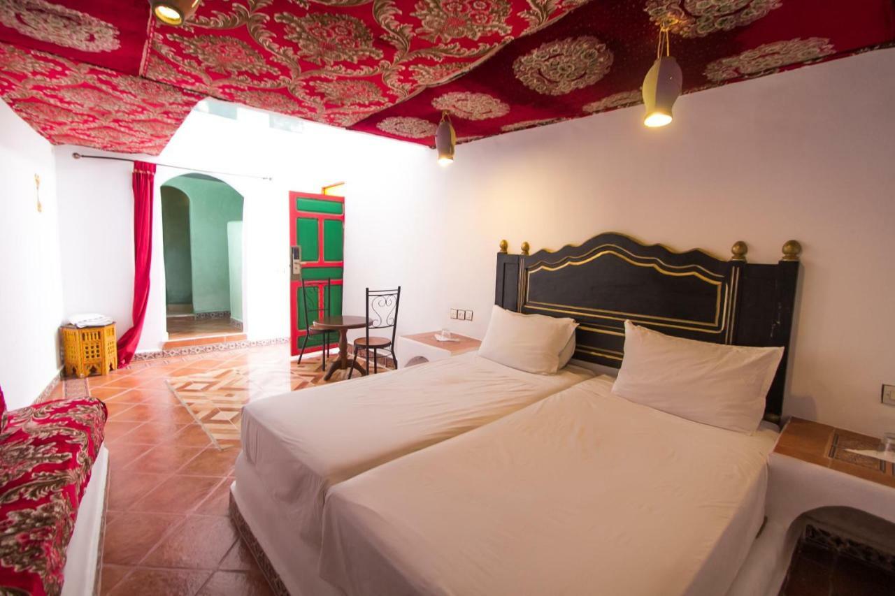 Riad Haj Palace & Spa Fès Exteriér fotografie A room at the hotel